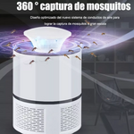 LAMPARA ATRAPA MOSQUITO LUZ LED