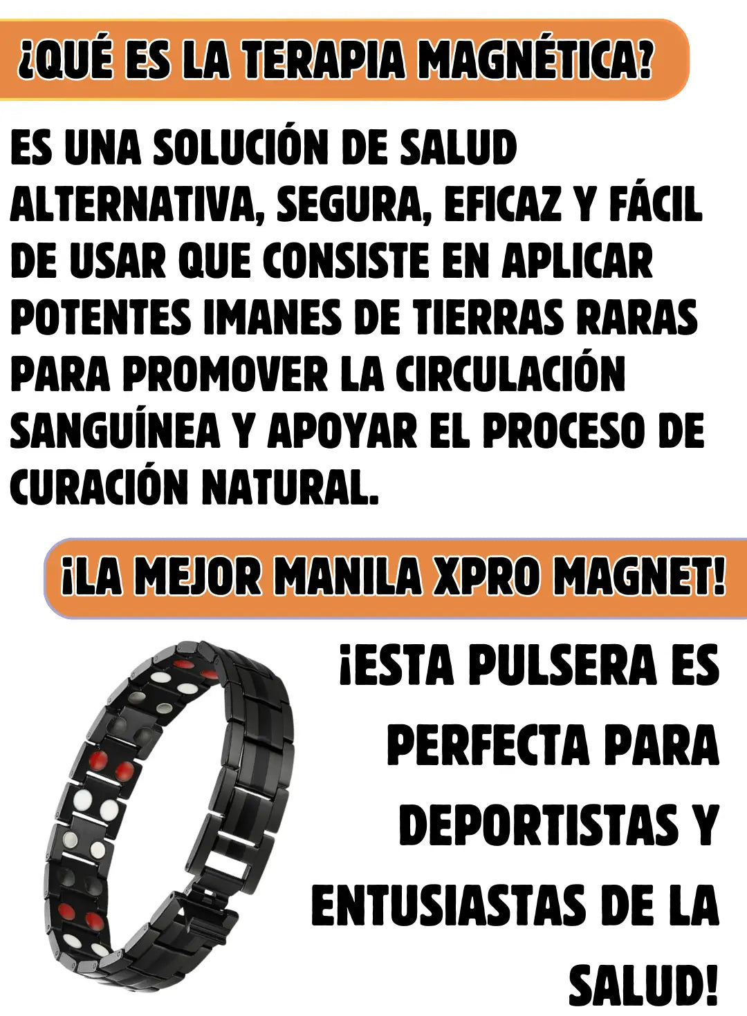 Pulsera Magnet Xpro Promo 2x1