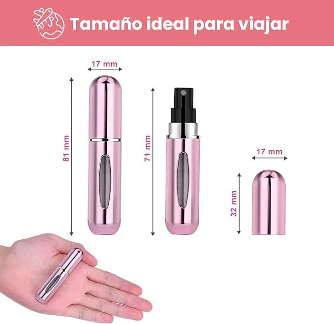 PERFUMERO PORTATIL RECARGABLE