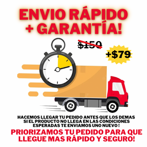 Envío Prioritario + Garantía