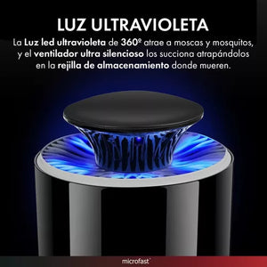 LAMPARA ATRAPA MOSQUITO LUZ LED